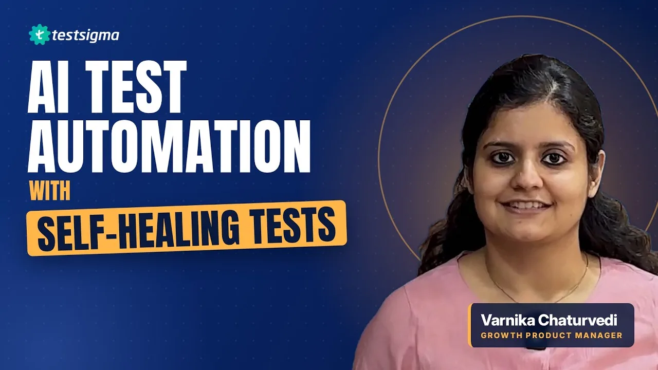 Self-healing test automation video
