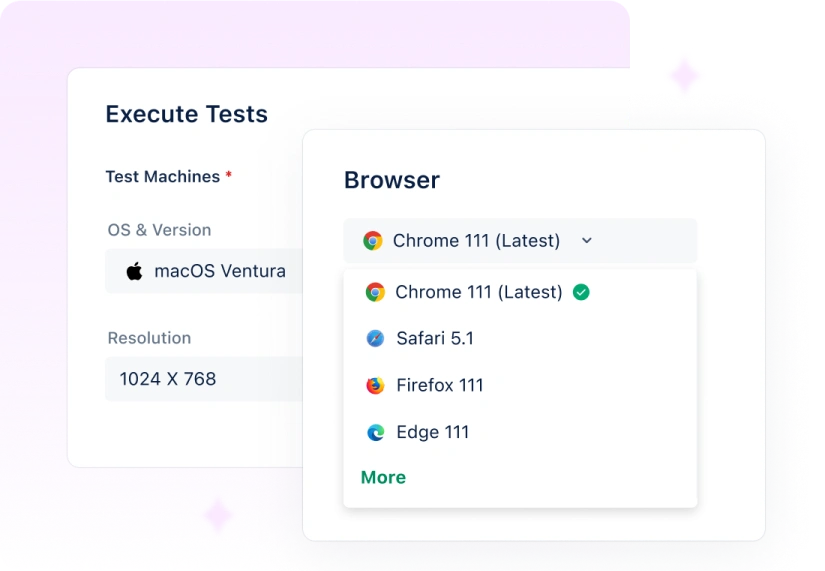 Run tests on the cloud effortlessly Run tests on the cloud effortlessly