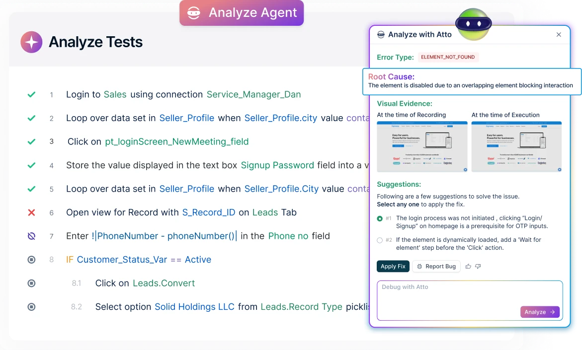 Get Root Cause Analysis, Not Just Pass/Fail