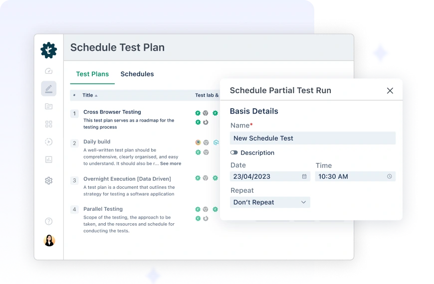 Test Scheduling Test Scheduling