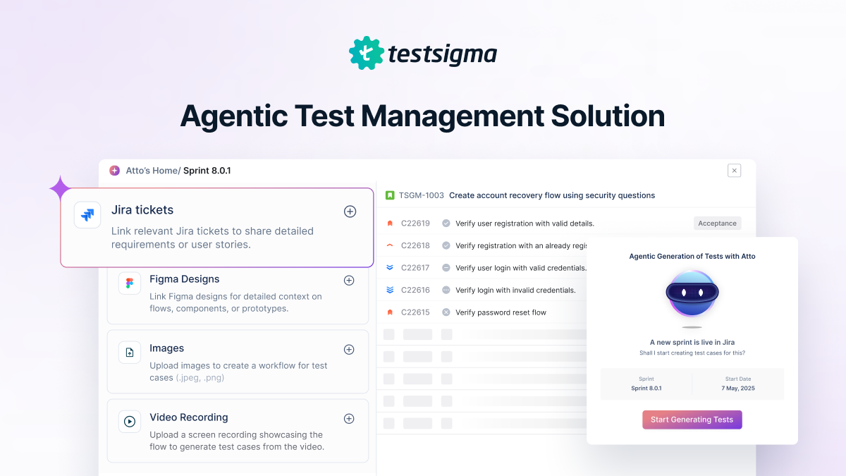 TestManagement by Testsigma | Agentic Test Management...