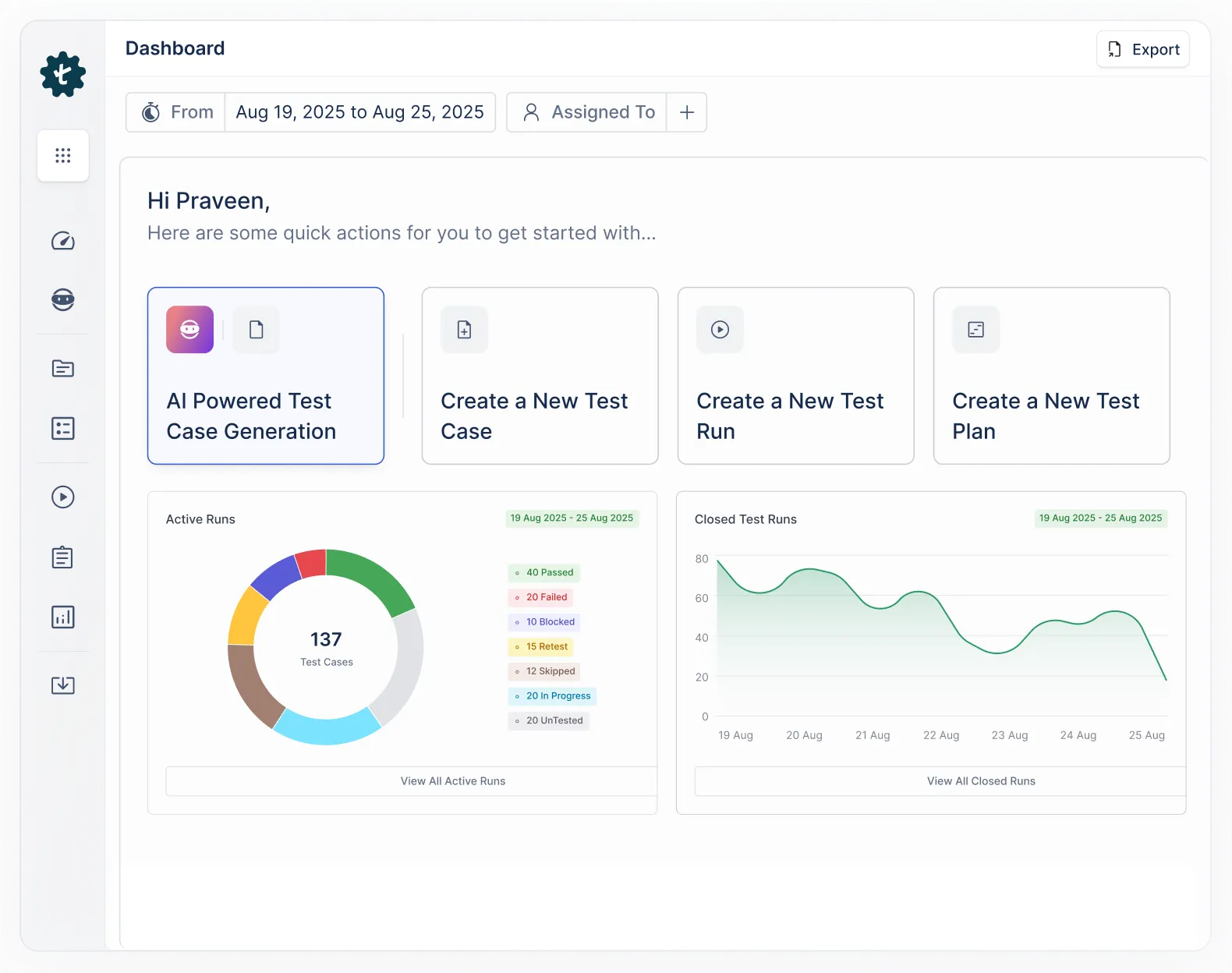 Start Testing From Day Zero. Stay Ahead Of Development.