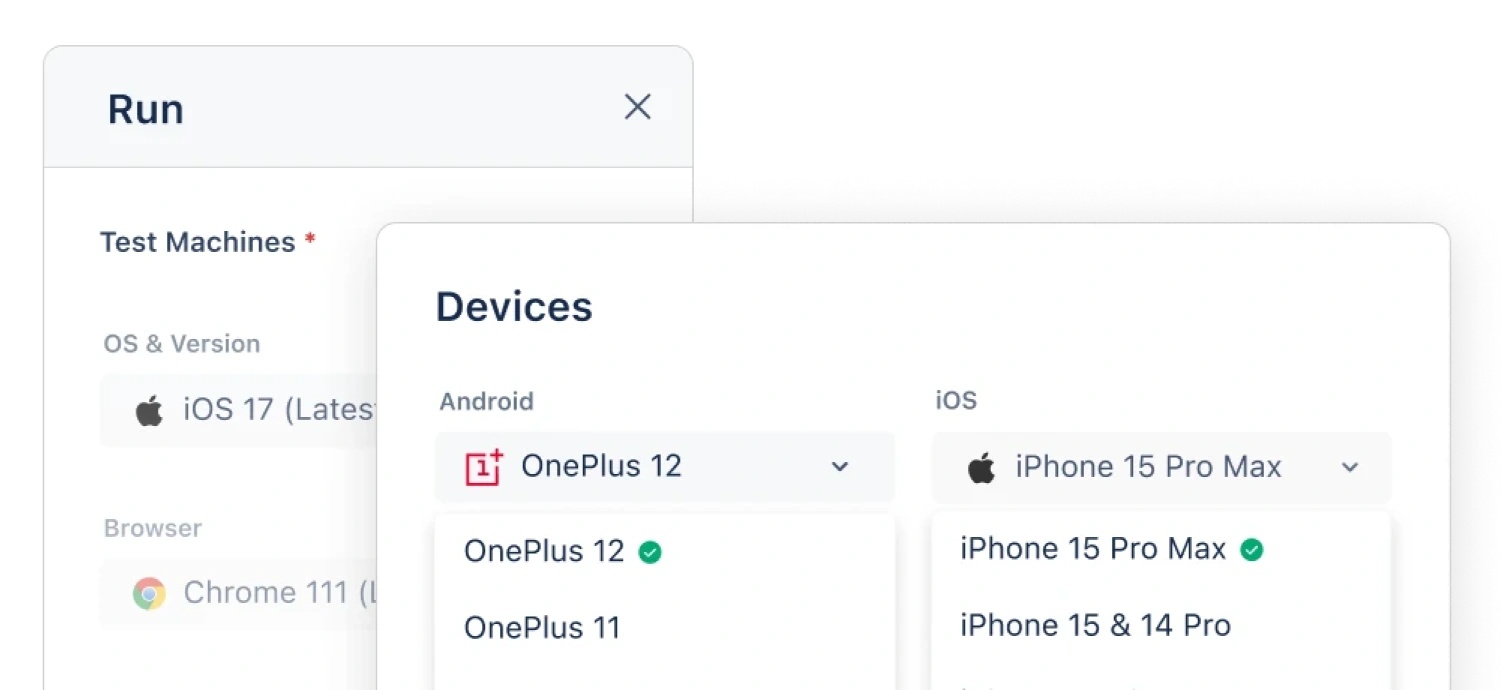 Comprehensive test execution, anywhere Comprehensive test execution, anywhere