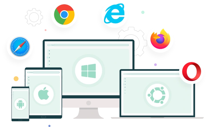 Test for compatibility with cross-browser and device testing