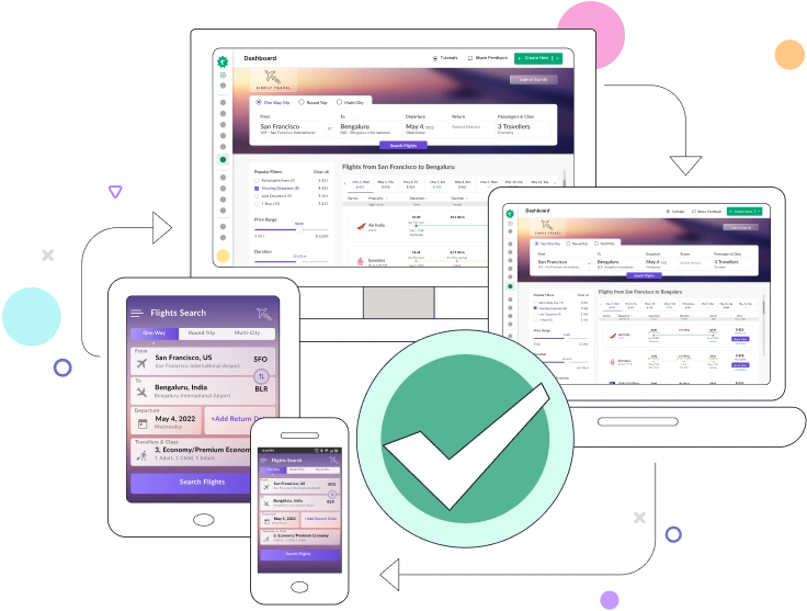 Test multi-device user journeys