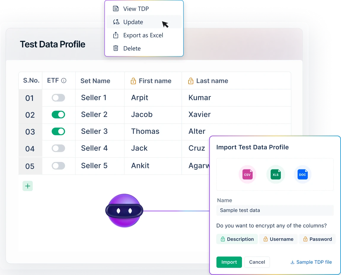 Dynamic data-driven functional testing