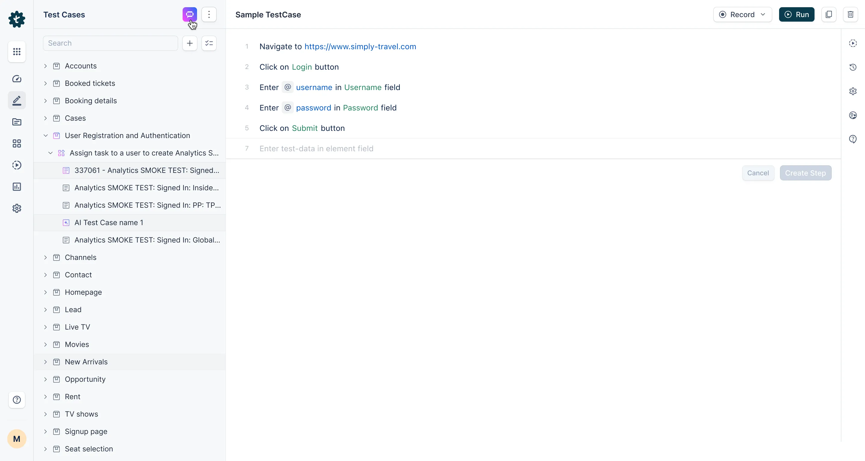 Testsigma - codeless-testing-tools