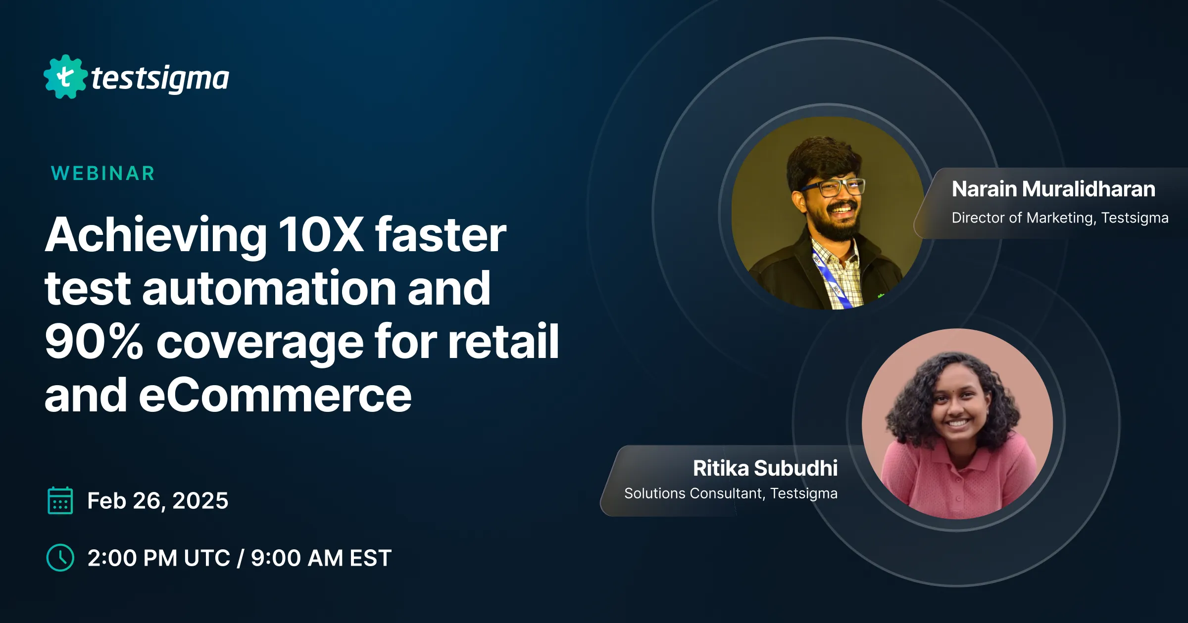 Testsigma Webinar