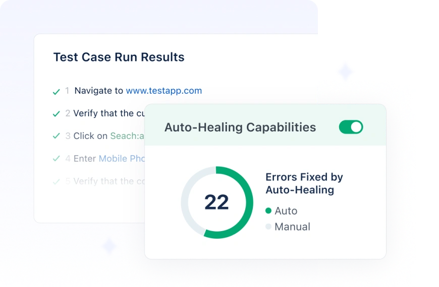 Ensure stable tests with AI-powered test maintenance