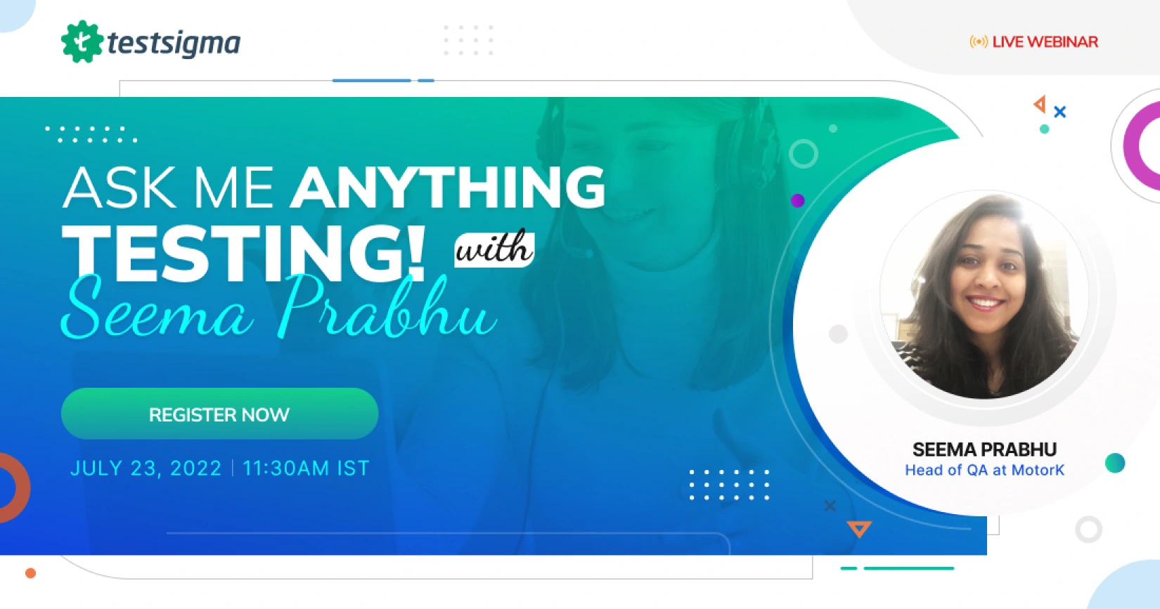 AMA with Seema Prabhu AMA with Seema Prabhu