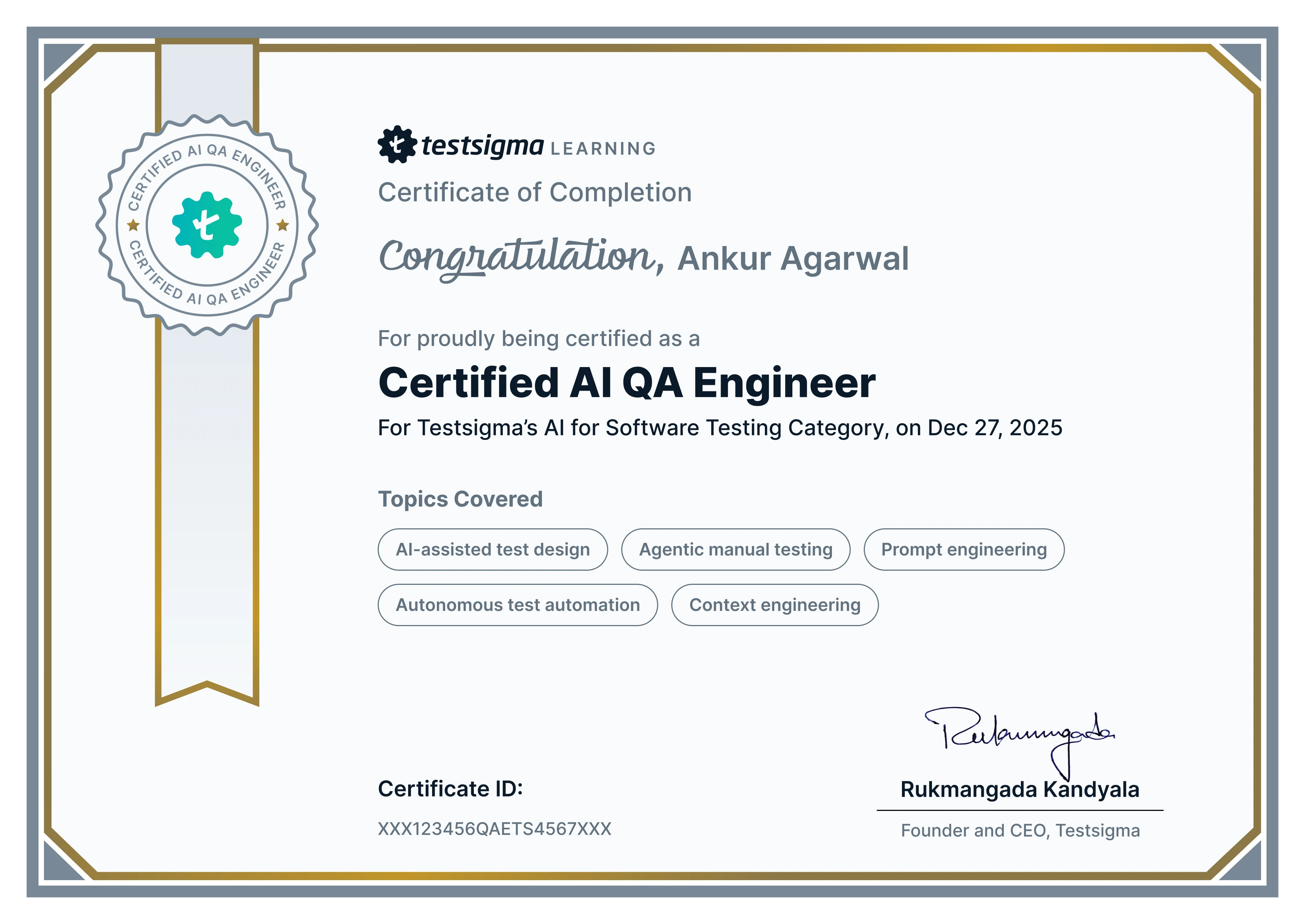 AI for Software Testing AI for Software Testing