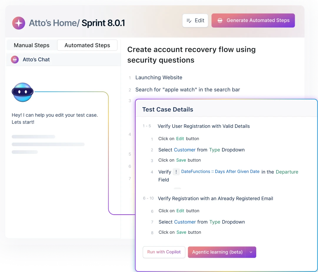 Codeless Test Automation for the Entire QA Team Codeless Test Automation for the Entire QA Team