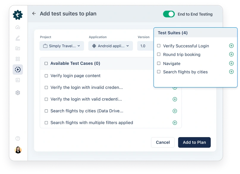 Testsigma Agentic Test Automation Tool