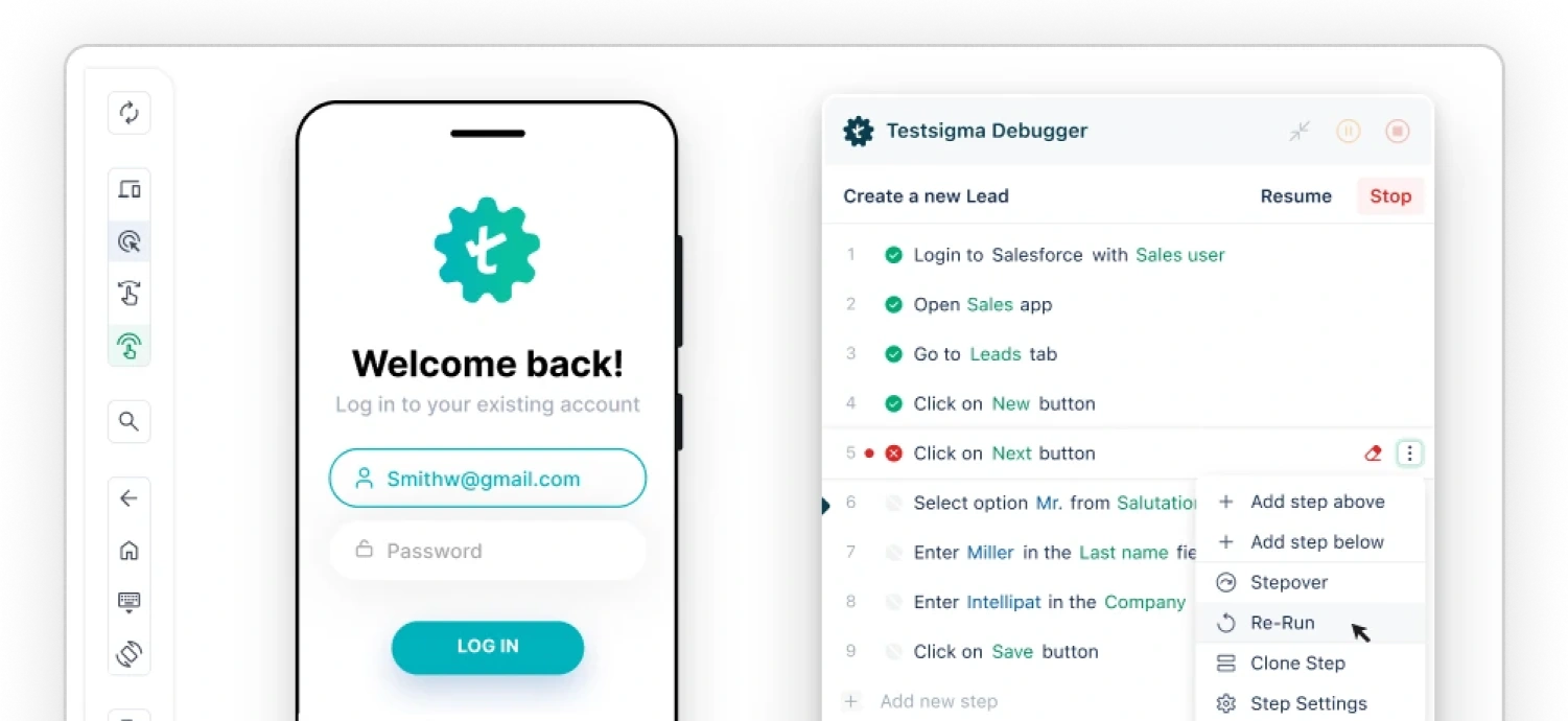 Debug issues in real-time Debug issues in real-time