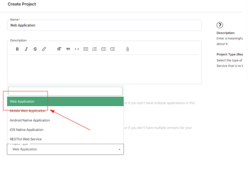 Testsigma - Create a Project Testsigma - Create a Project