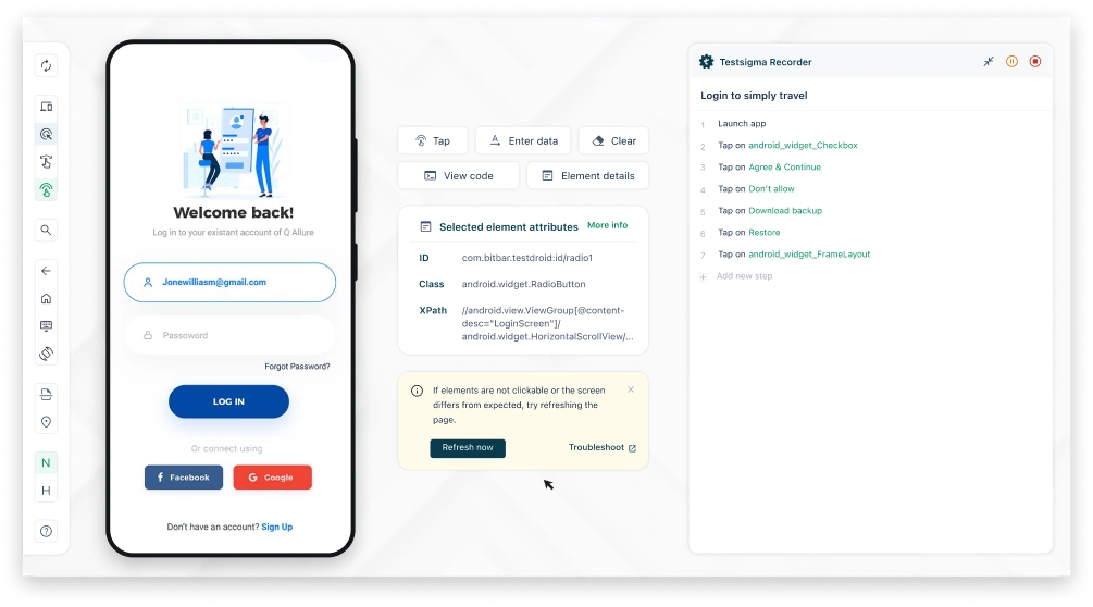 Perform the Actions Perform the Actions