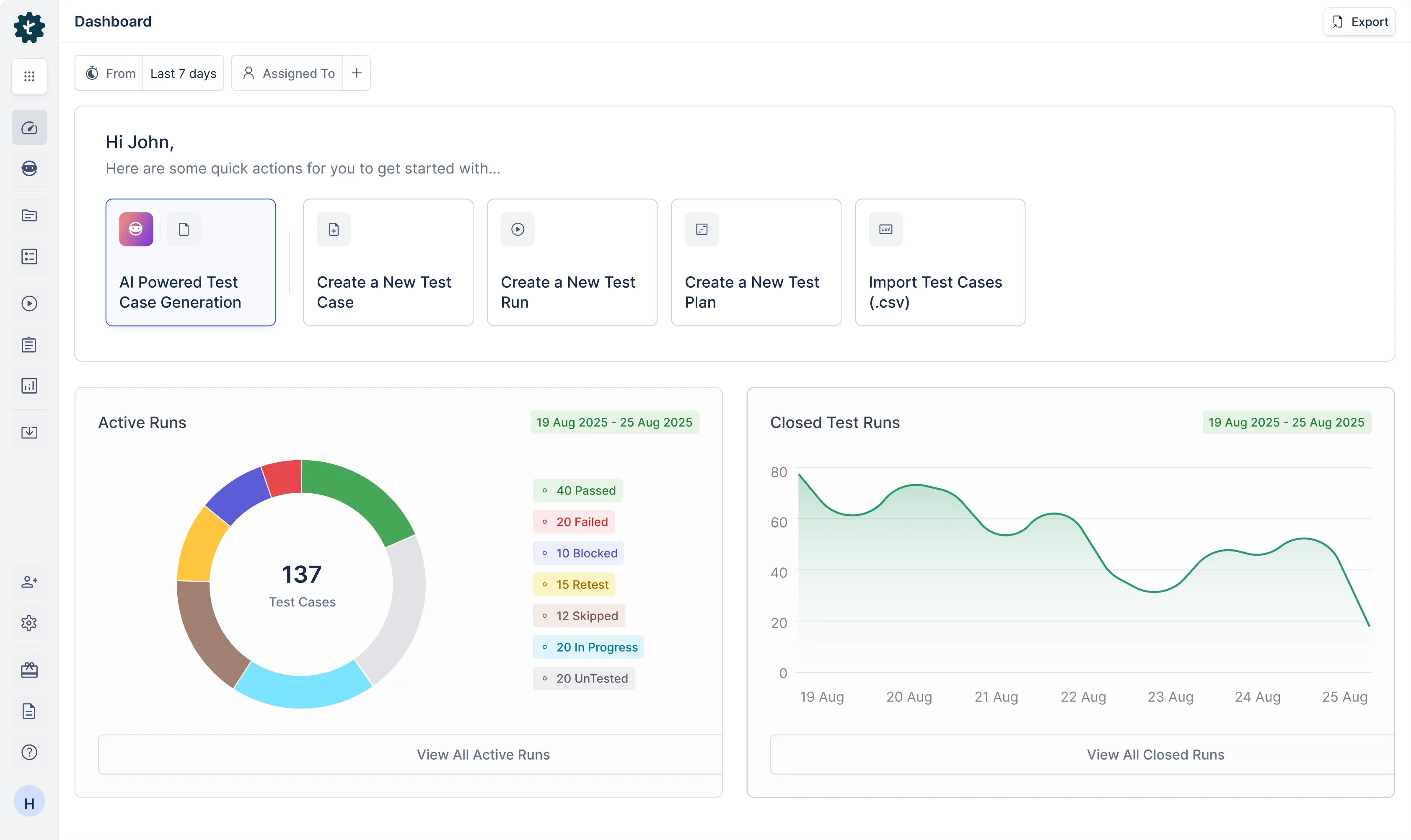 Testsigma - Test management tool