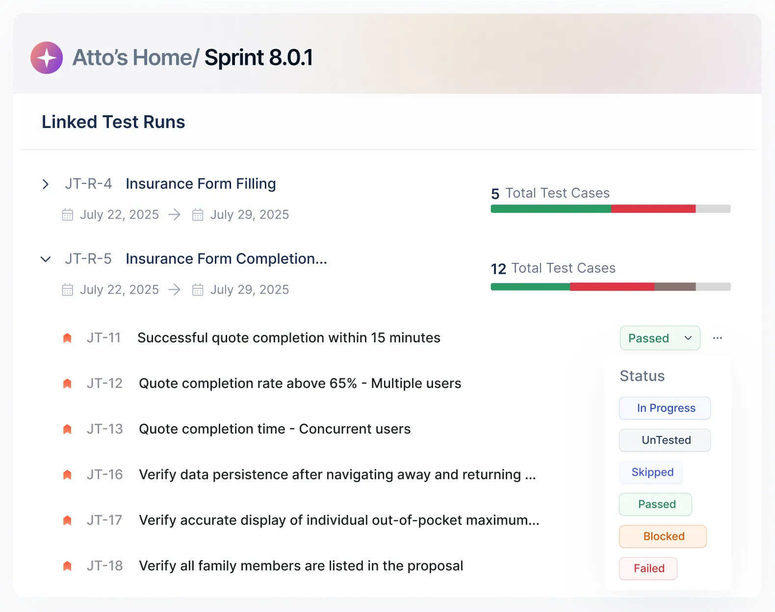 Update Test Results From Jira and Into Jira