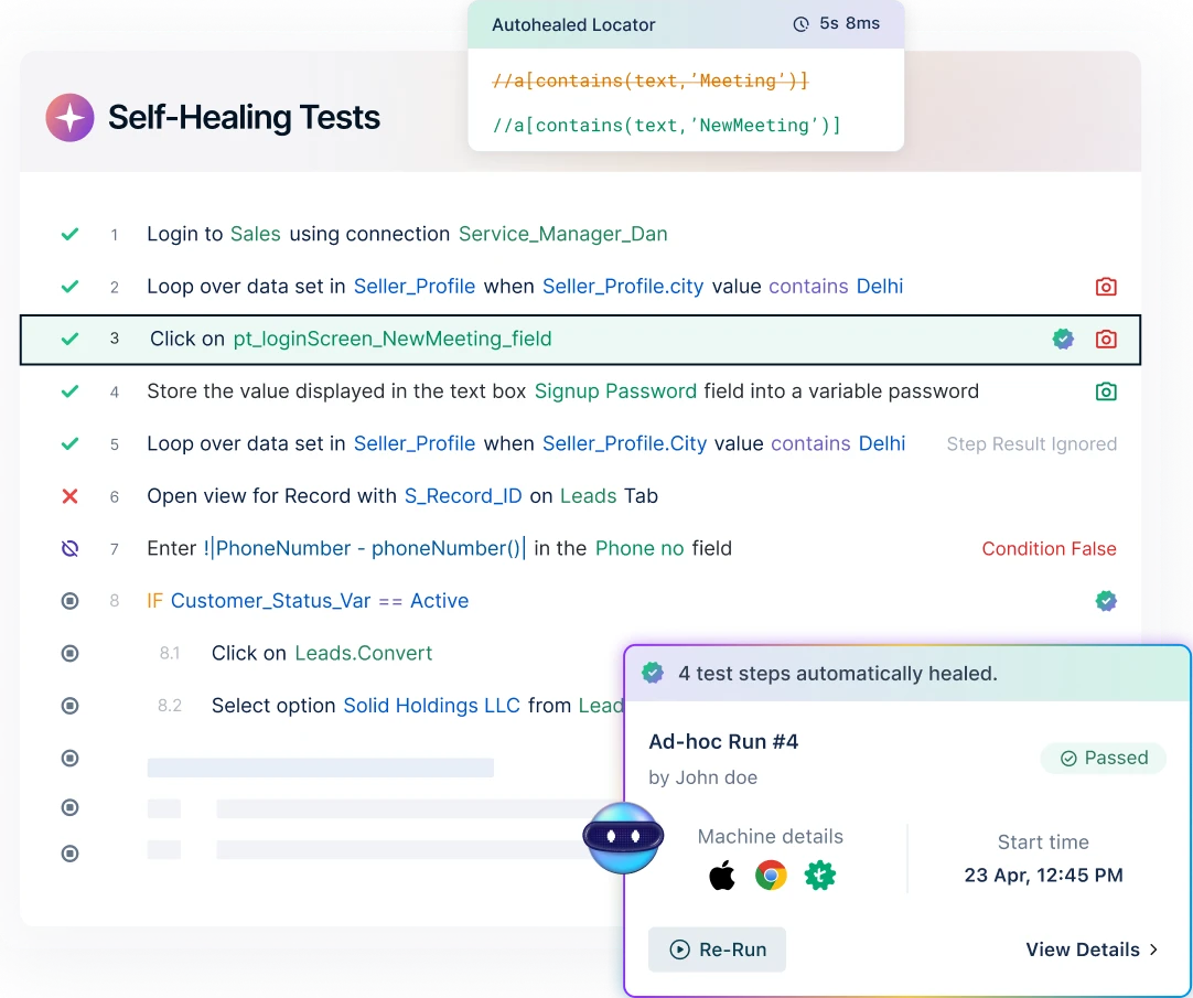 Self-Healing Tests That Adapt to UI Changes
