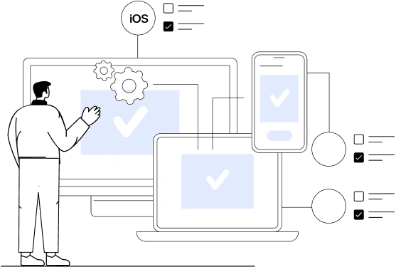 Test multi-device user journeys