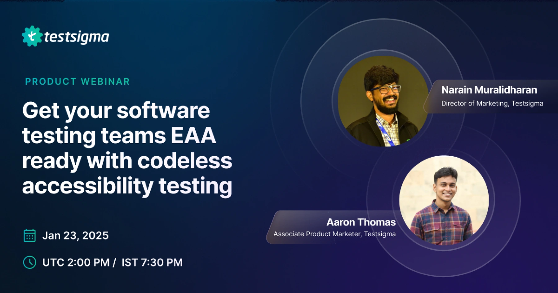 Testsigma Webinar Testsigma Webinar