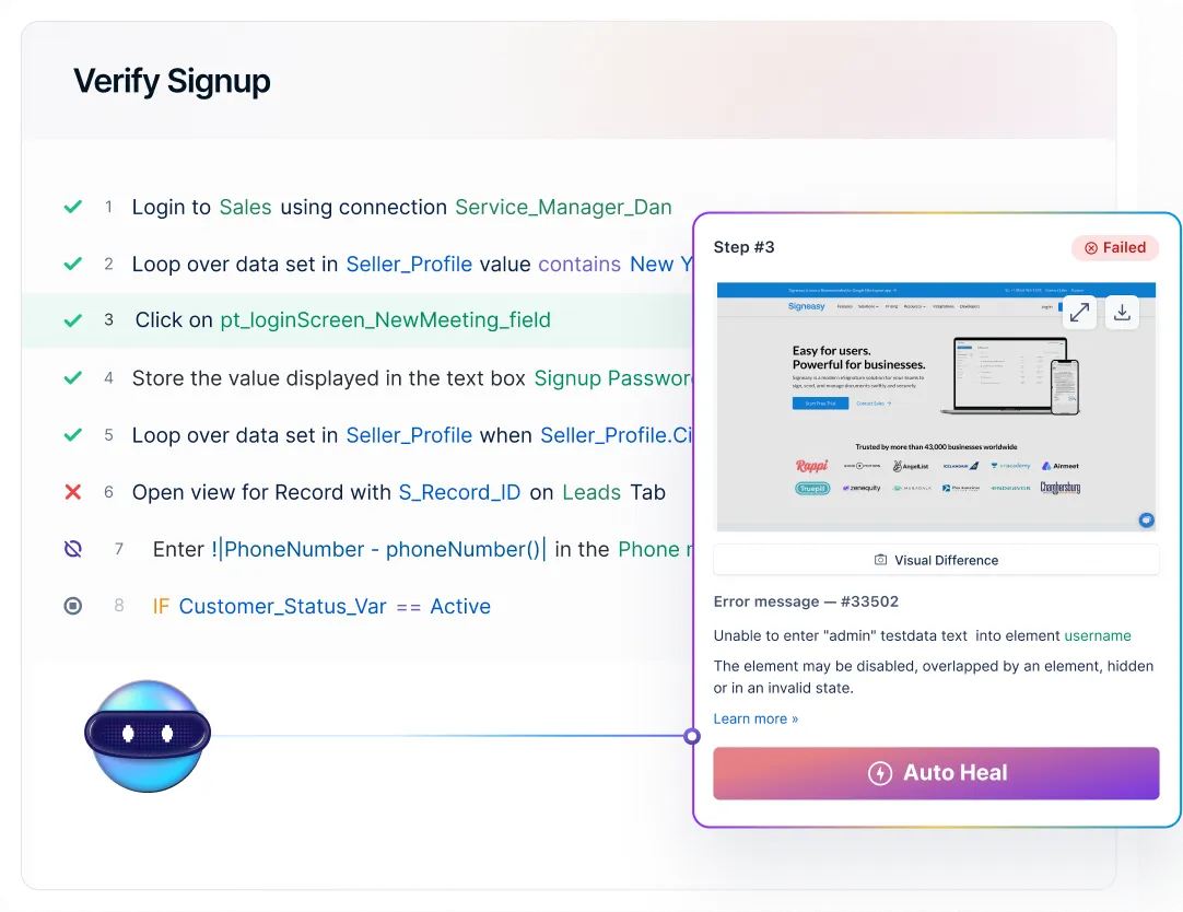 AI-Powered test maintenance