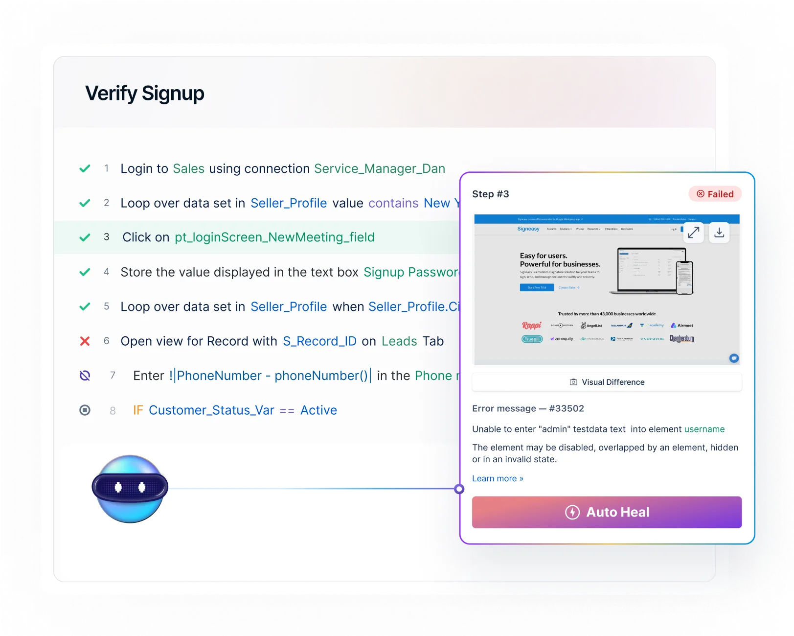 Self-Healing Tests That Keep up With Your App Self-Healing Tests That Keep up With Your App