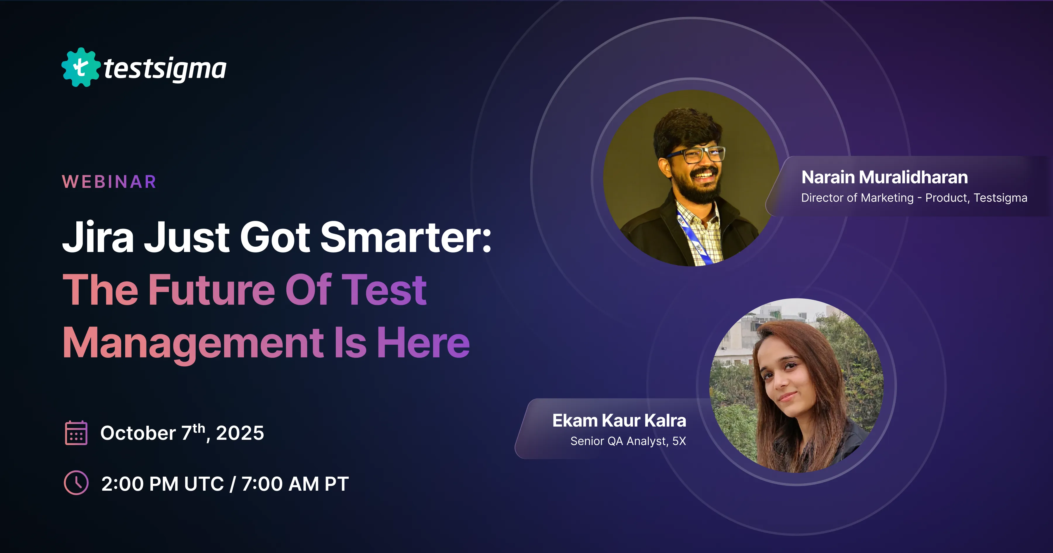 Testsigma Webinar Testsigma Webinar