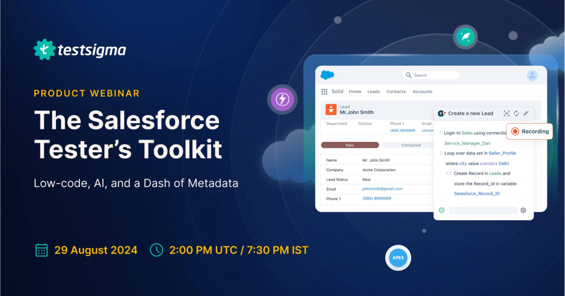 Testsigma’s New Age Approach to Salesforce Testing